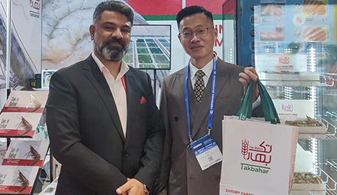 Rencontrer un client au China Seafood And Fisheries Expo 2023