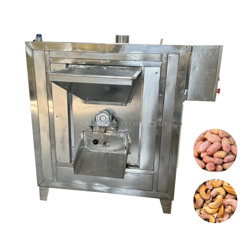 Machine à rôtir les noix de cajou, les arachides, les amandes et les noix de cajou 